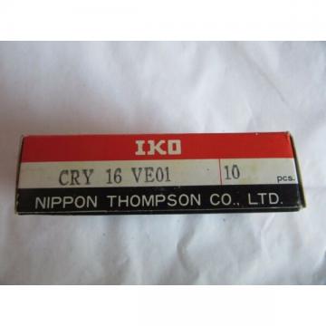 (10) IKO Nippon CRY 16 VE01 Cam Rollers CRY16VE01 NEW!! Sealed Box Free Shipping